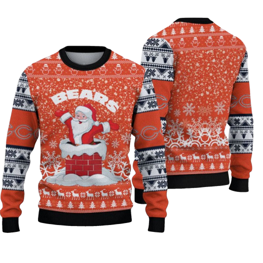 2026 Bears Santa Ugly Christmas Sweater - Moonbestprint
