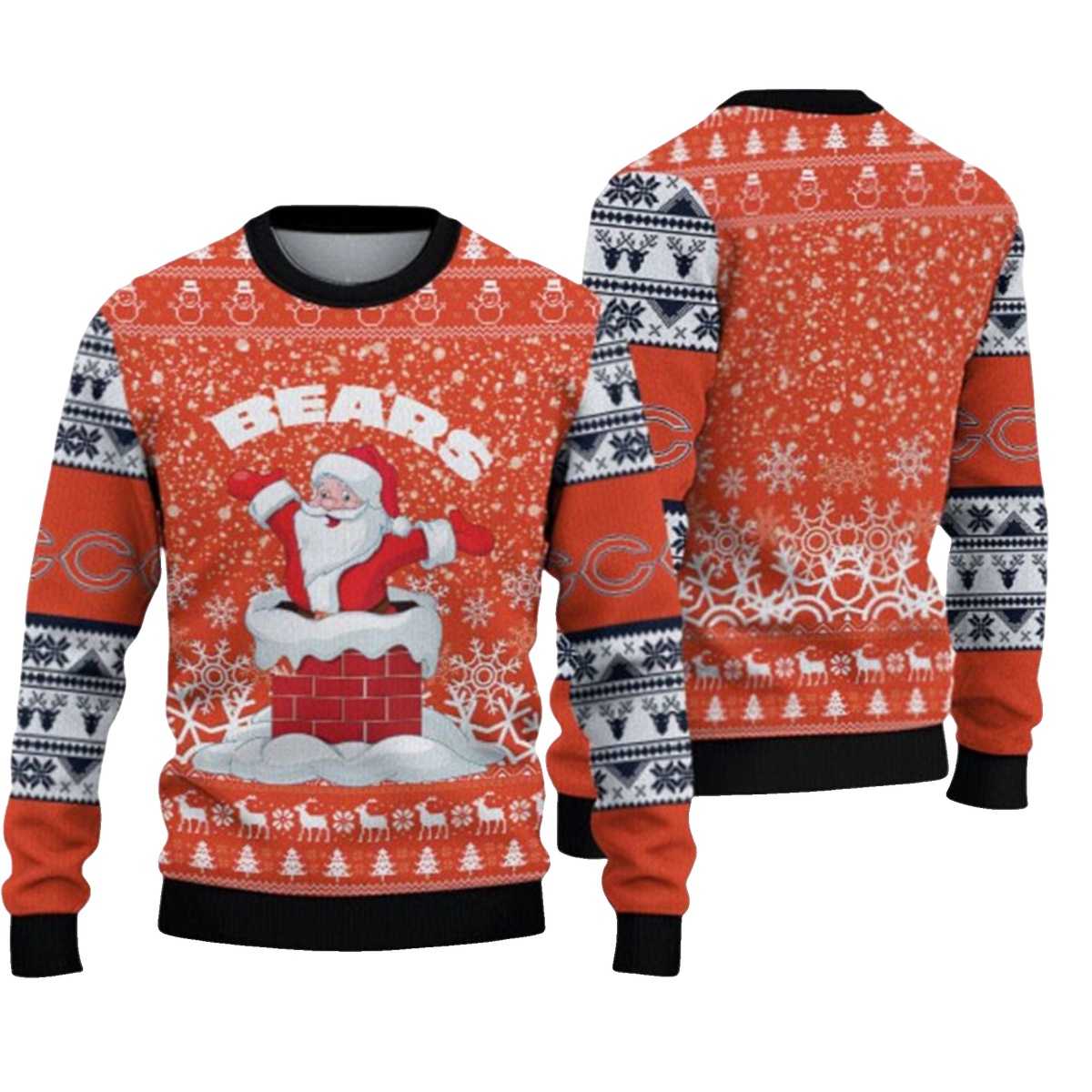 2026 Bears Santa Ugly Christmas Sweater - Moonbestprint
