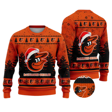 2025 Baltimore Orioles Snowflakes Christmas Ugly Sweater – Moonbestprint