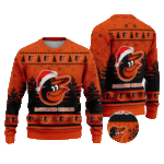 2025 Baltimore Orioles Snowflakes Christmas Ugly Sweater – Moonbestprint