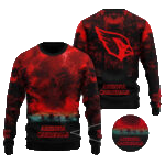 2025 Arizona Cardinals Stranger Things Ugly Sweater – Moonbestprint