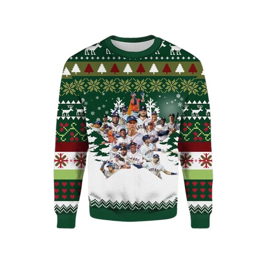 2026 All Star Team Astros Ugly Christmas Sweater - Moonbestprint