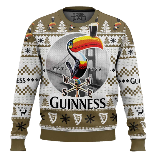 2021 Guinness Beer 1759-toucan Ugly Christmas Sweater – Moonbestprint