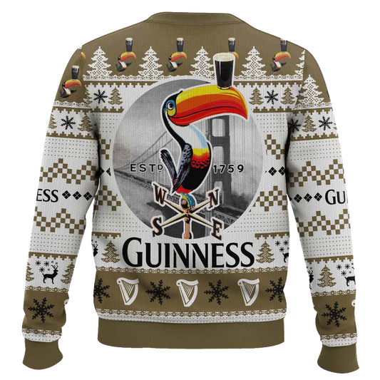 2021 Guinness Beer 1759-toucan Ugly Christmas Sweater – Moonbestprint