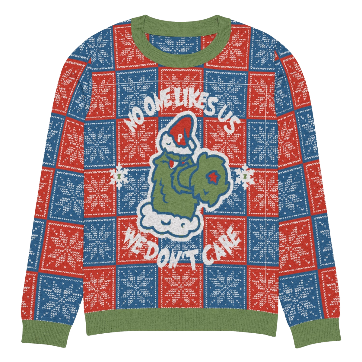 "The Phrinch" Knitted Ugly Christmas Sweater – Moonbestprint