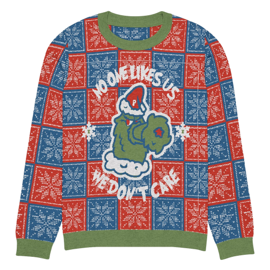 "The Phrinch" Knitted Ugly Christmas Sweater – Moonbestprint