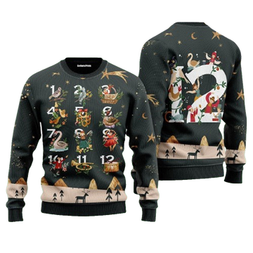 12 Days Of Ugly Christmas Sweater – Moonbestprint