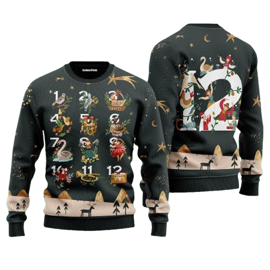 12 Days Of Ugly Christmas Sweater – Moonbestprint