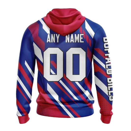 Personalized Buffalo Bills Special Motocross Concept AOP Hoodie -  Moonbestprint