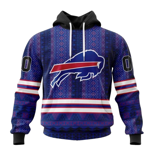 Personalized Buffalo Bills Native Concepts AOP Hoodie -  Moonbestprint