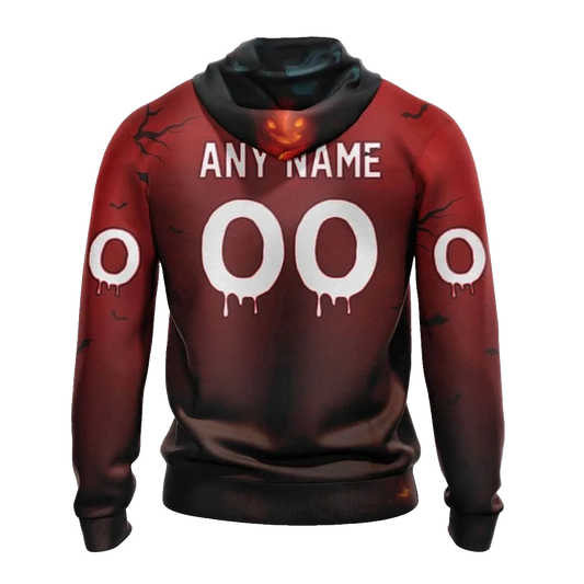 Personalized Buffalo Bills Horror Terrifier Ghoulish Halloween Day AOP Hoodie -  Moonbestprint