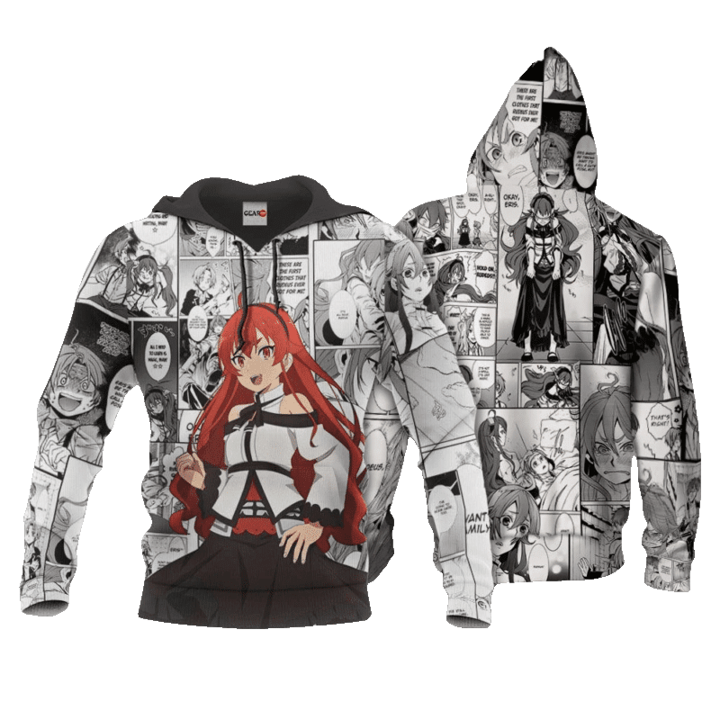Eris Boreas Greyra Anime Manga Mushoku Tensei 1 For Men And Women 3d Hoodie Zip Hoodie Moonbestprint