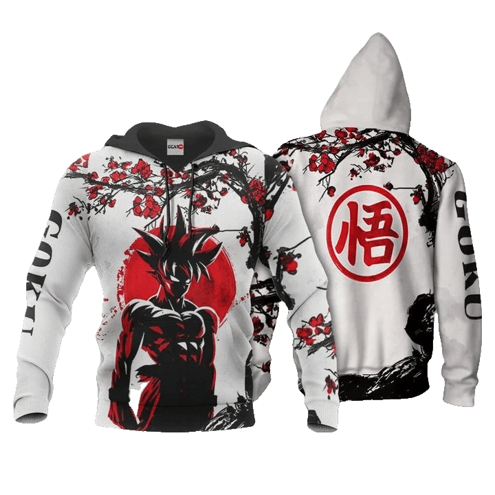 Dbz Goku Dragon Ball Anime Manga For Men And Women 3d Hoodie Zip Hoodie Moonbestprint