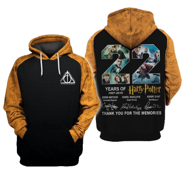 Harry Potter Thank You For The Memories Movies 2k544 Lover Gift ,harry Potter All Over Print 3d Hoodie Moonbestprint
