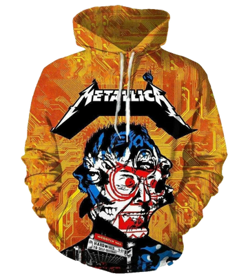 Metallica Style 2 3d Hoodie Moonbestprint