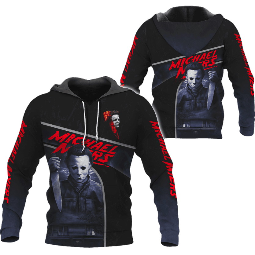 Michael Myers Friday The 13th Hoodie, Gift For Fan 3d All Over Print Shirt Hoodie Moonbestprint
