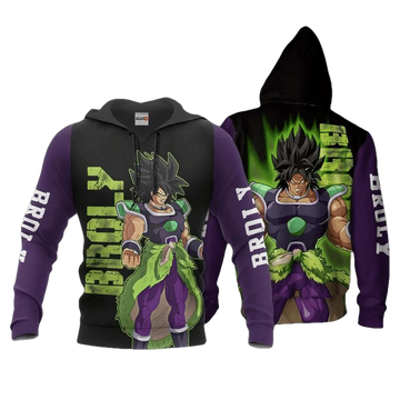 Broly Anime Manga Dragon Ball For Men And Women 3d Hoodie Zip Hoodie Moonbestprint