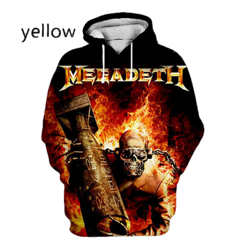 New Fashion Megadeth Band Print Hoodies Men Coat Jacket Power Sweatshirts Hoody 02 Moonbestprint