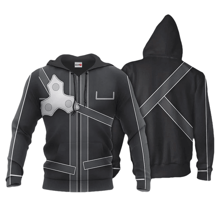 Sword Art Online Kirito Anime Manga For Men And Women 3d Hoodie Zip Hoodie Moonbestprint
