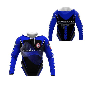 Ford Mustang Shirt Fan Gift 937, Stylist Unisex 3d Hoodie Zip Hoodie Moonbestprint