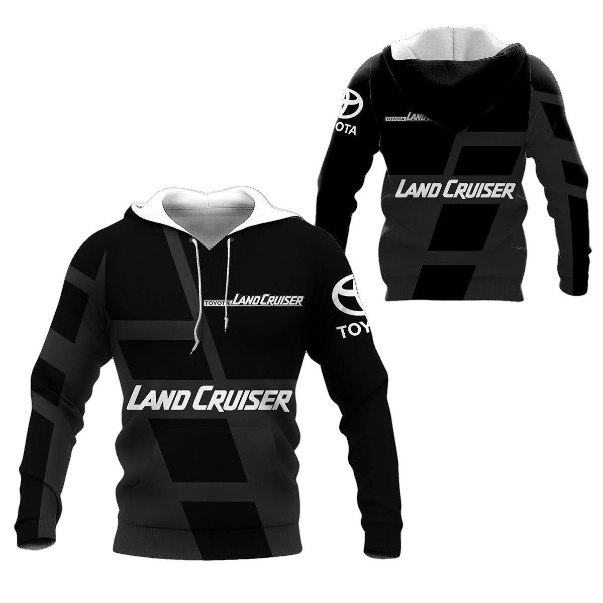 Toyota Land Cruiser Shirt Fan Gift 425, Stylist Unisex 3d Hoodie Zip Hoodie Moonbestprint