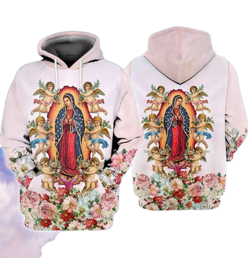 Our Lady Of Guadalupe For Men And Women 3d Hoodie Zip Hoodie Moonbestprint