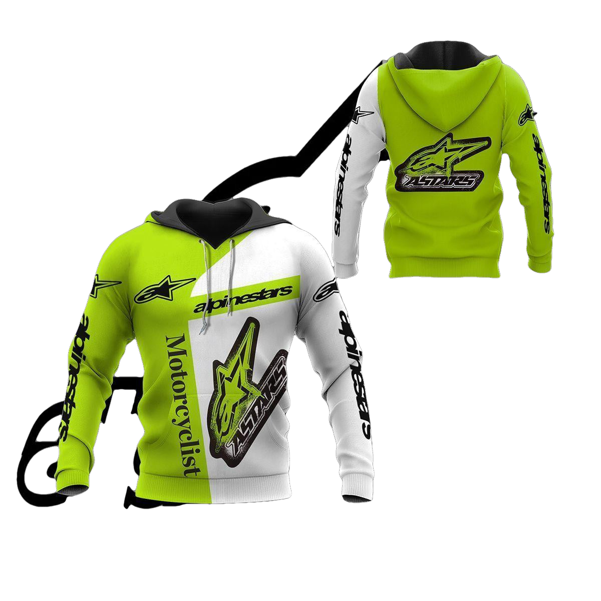 Alpinestars Shirt Fan Gift 878, Stylist Unisex 3d Hoodie Zip Hoodie Moonbestprint