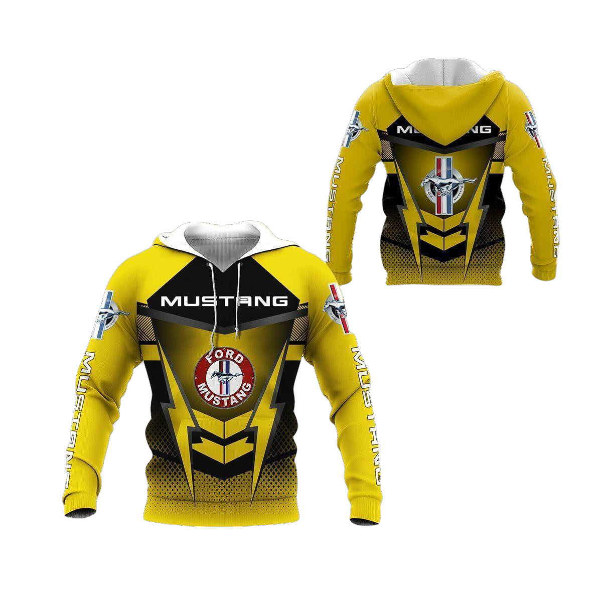 Ford Mustang Shirt Fan Gift 930, Stylist Unisex 3d Hoodie Zip Hoodie Moonbestprint