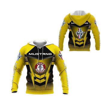 Ford Mustang Shirt Fan Gift 930, Stylist Unisex 3d Hoodie Zip Hoodie Moonbestprint