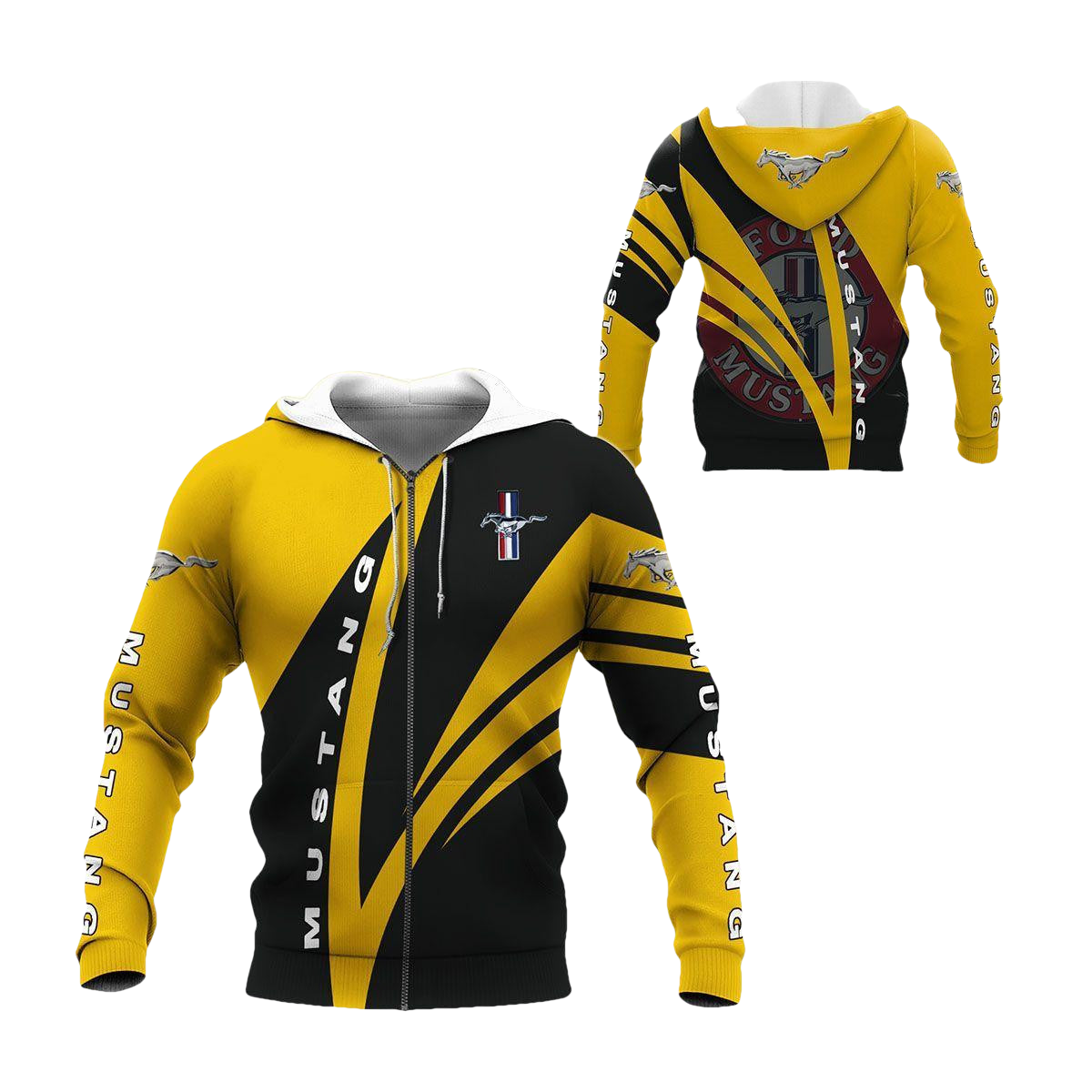 Ford Mustang Shelby Luxury Car 8k239 Fan Gift 3d Zip Hoodie Hoodie Ii0 Moonbestprint