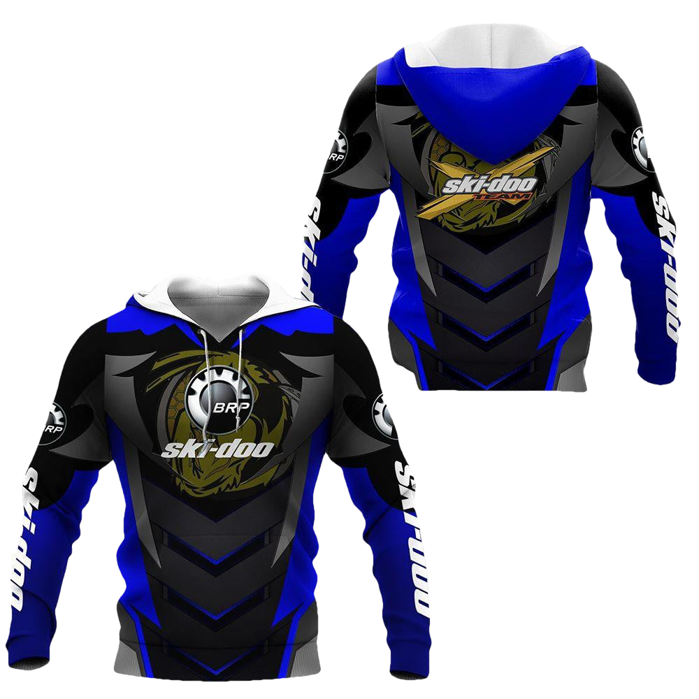 Ski-doo Racing Team 7k835 Fan Gift 3d Zip Hoodie Hoodie Ii0 Moonbestprint