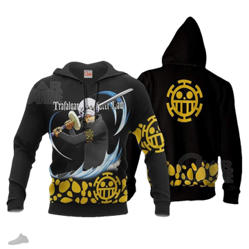 Tragafalar Law One Piece Anime 2k985 Fan Gift Stylist Unisex Cartoon 3d Hoodie Zip Hoodie Moonbestprint