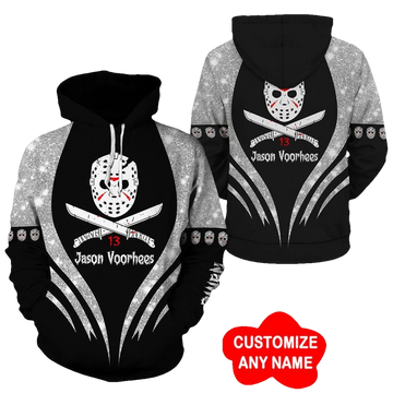 Personalized 13 Jason Voorhees Hoodie And Zip Hoodie 3, Gift For Fan 3d All Over Print Shirt Hoodie Moonbestprint