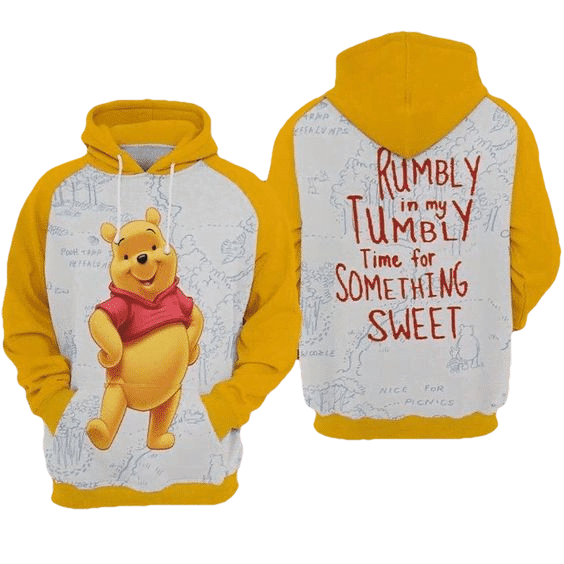 So Lovely Winnie The Pooh Disney World 103 Fan Gift Stylist Unisex Cartoon Graphic Outfits Aop Hoodie Moonbestprint
