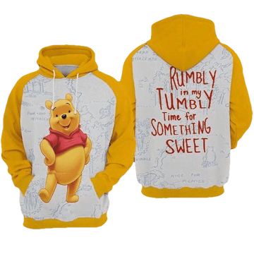 So Lovely Winnie The Pooh Disney World 103 Fan Gift Stylist Unisex Cartoon Graphic Outfits Aop Hoodie Moonbestprint