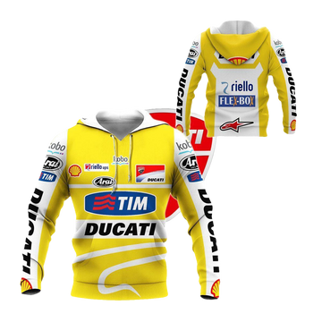 Ducati Racing All Over Print Hoodie, Zip Hoodie 471 Moonbestprint
