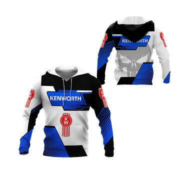 Skull Kenworth Trucks Racing Team 7k871 Fan Gift 3d Zip Hoodie Hoodie Ii0 Moonbestprint