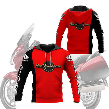 Honda Pan European Shirt Fan Gift 203, Stylist Unisex 3d Hoodie Zip Hoodie Moonbestprint