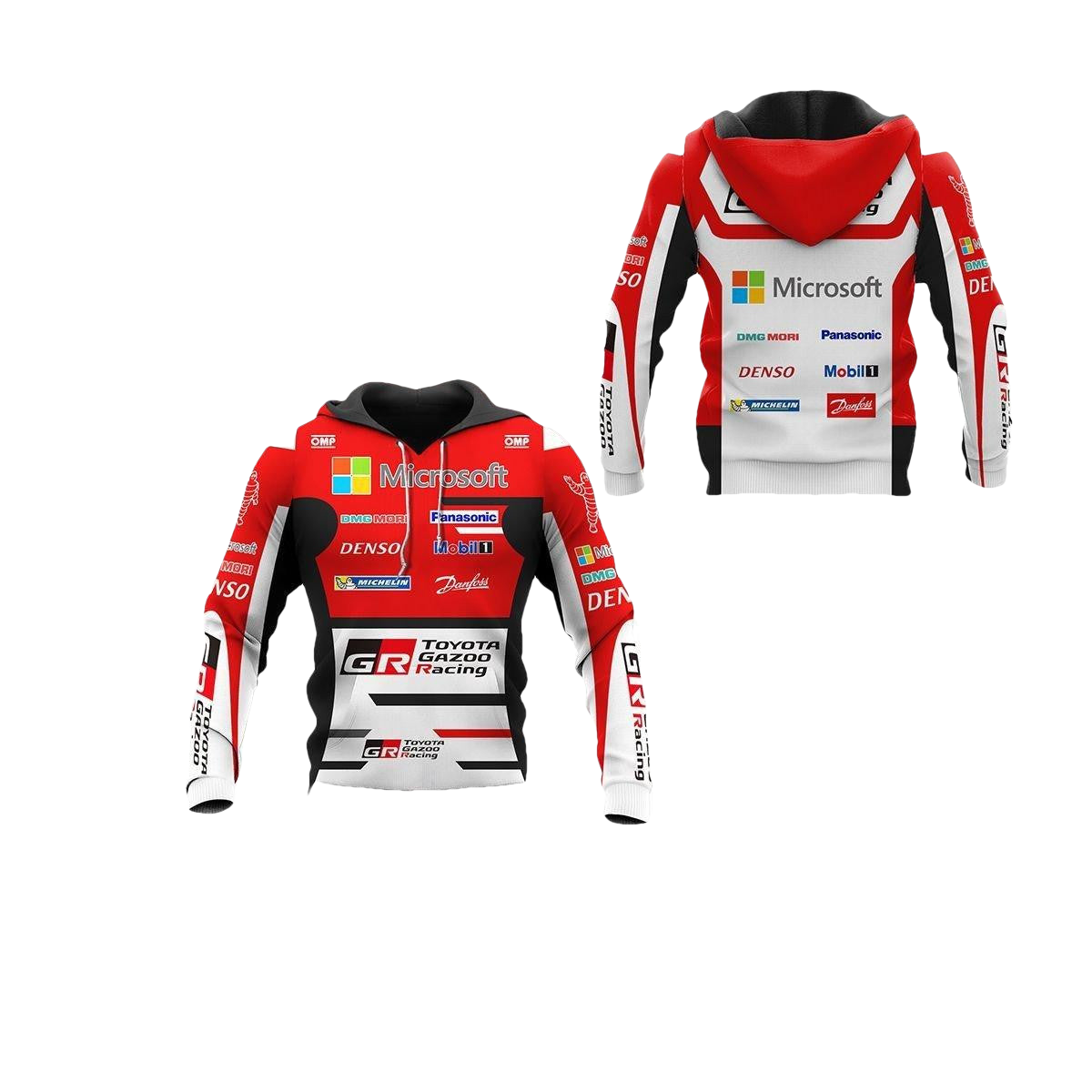 Toyota Gazoo Shirt Fan Gift 176, Stylist Unisex 3d Hoodie Zip Hoodie Moonbestprint
