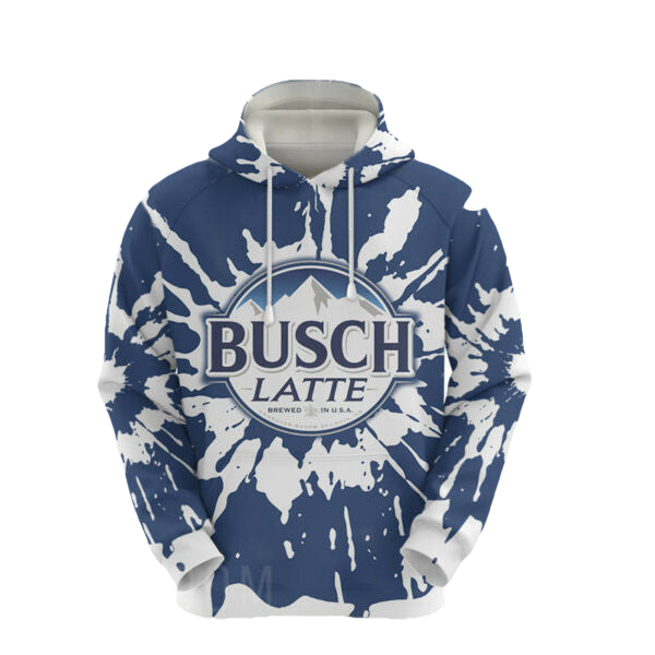 Busch Latte Hoodie And Zip Hoodie, Gift For Fan 3d All Over Print Shirt Hoodie 519 Moonbestprint