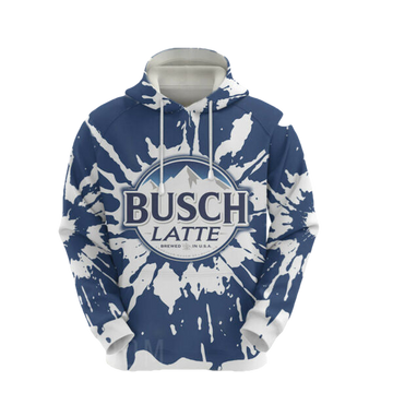 Busch Latte Hoodie And Zip Hoodie, Gift For Fan 3d All Over Print Shirt Hoodie 519 Moonbestprint