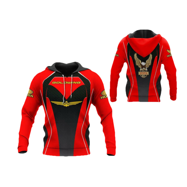 Honda Gold Wing Shirt Fan Gift 96, Stylist Unisex 3d Hoodie Zip Hoodie 1605 Moonbestprint