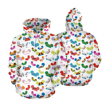Mickey 3d All Over Print Hoodie, Zip-up Hoodie 01 Moonbestprint