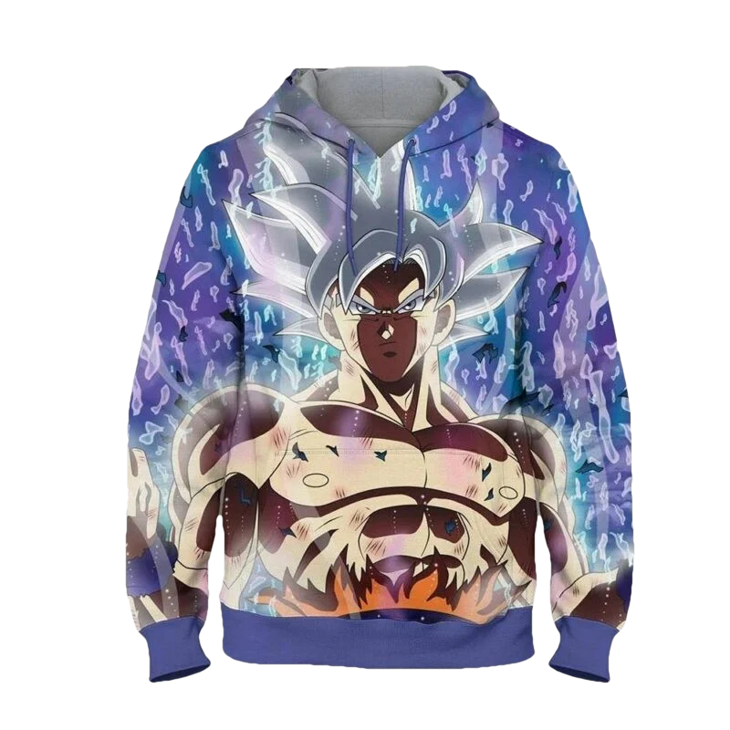 Goku Cartoon Dragon Ball Anime Manga 38 Over Print 3d Hoodie Zip Hoodie Moonbestprint