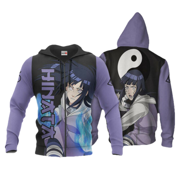 Hinata Hyuga Naruto Anime 3k336 Fan Gift Stylist Unisex Cartoon 3d Hoodie Zip Hoodie 313 Moonbestprint