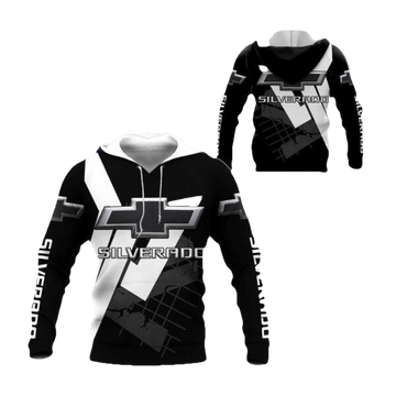 Chevrolet Silverado Shirt Fan Gift 901, Stylist Unisex 3d Hoodie Zip Hoodie 469 Moonbestprint