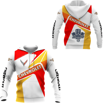 Chevrolet Corvette Shirt Fan Gift 838, Stylist Unisex 3d Hoodie Zip Hoodie 1086 Moonbestprint