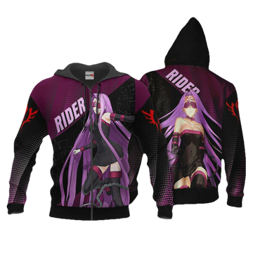 Fate Stay Night Rider Anime 3k176 Fan Gift Stylist Unisex Cartoon 3d Hoodie Zip Hoodie 1720 Moonbestprint