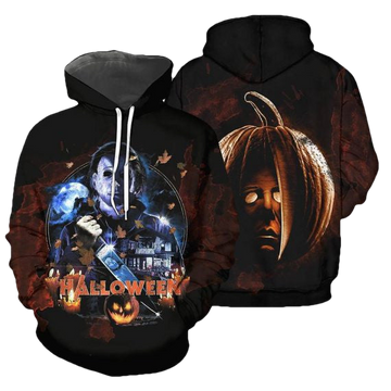 Michael Myers Pumpkin Horror Movies 2k517 Lover Gift,michael Myers All Over Print 3d Hoodie 1439 Moonbestprint