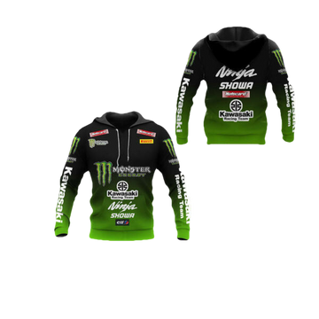 Kawasaki Shirt Fan Gift 164, Stylist Unisex 3d Hoodie Zip Hoodie 755 Moonbestprint